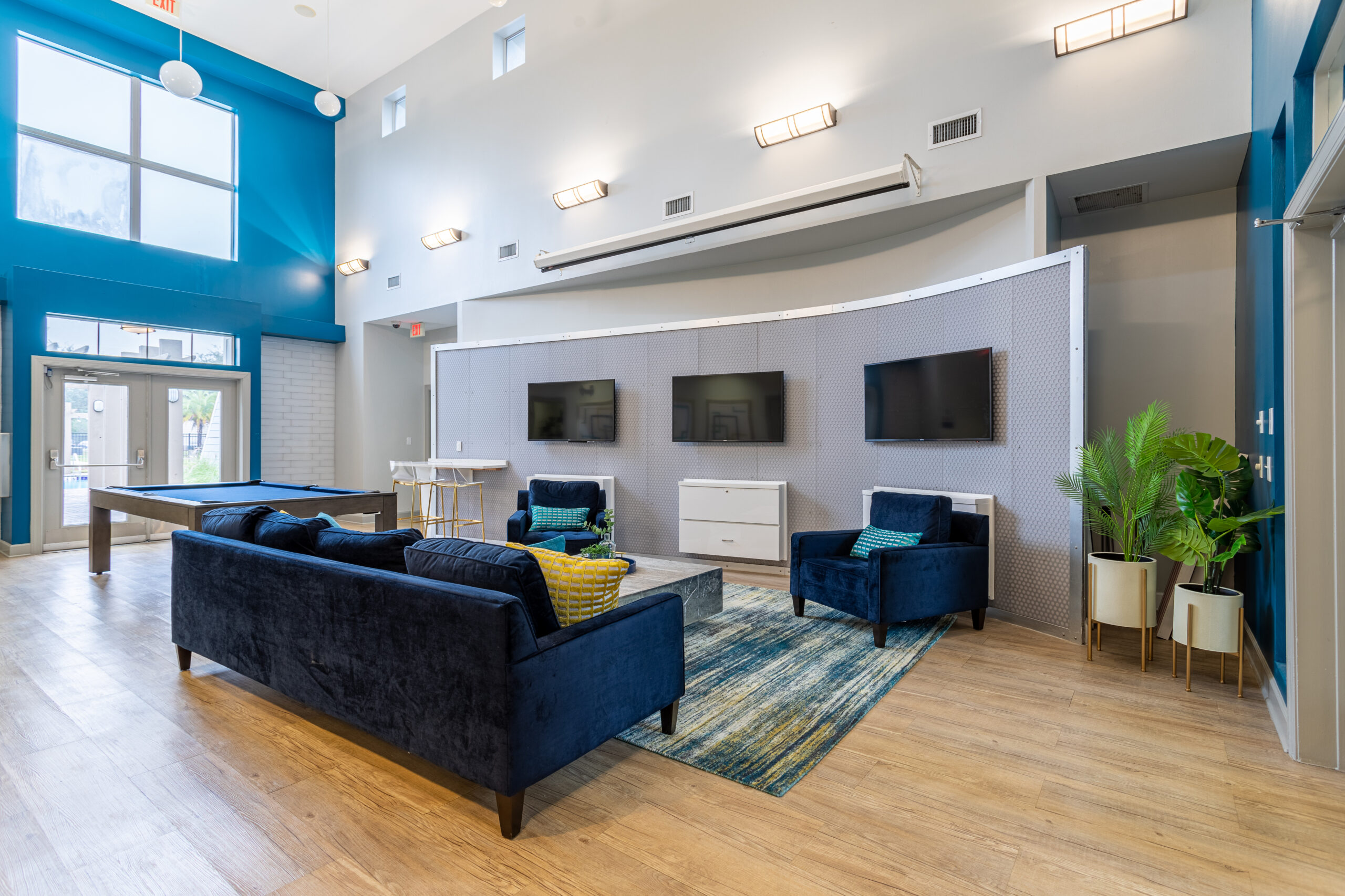 Student Lounge at HCC Student Housing