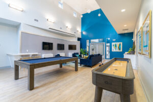 Eduardo Guerini Photography Game Room at Hawks Landing Apartments