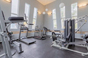 Fitness Center at Hawks Landing Apartments